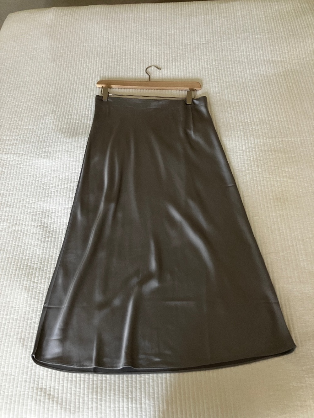 J.Crew midi satin skirt, S